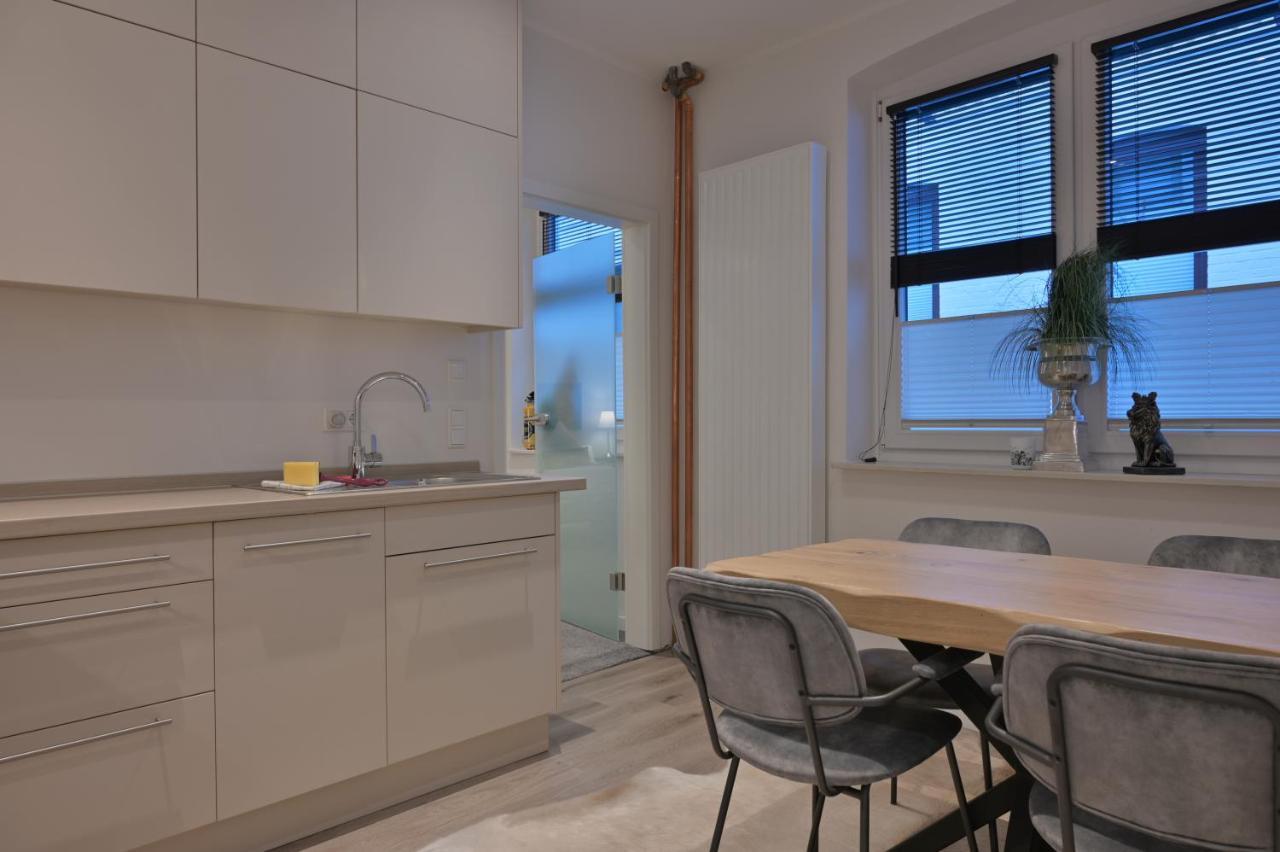 Ferienwohnung Uhrwerk Flensburgo Esterno foto